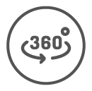 360° Swivel Spout Icon